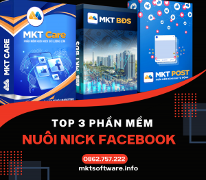 Top 3 phần mềm nuôi nick Facebook