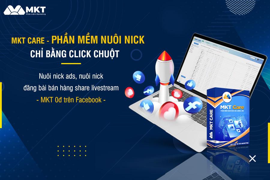 Phần mềm tạo nhiều nick Facebook - MKT Care phần mềm tạo nhiều nick Facebook uy tín, chất lượng